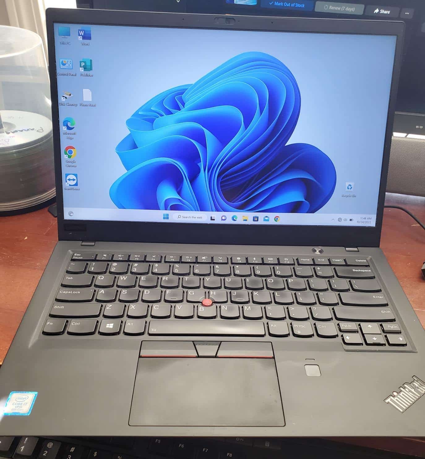 Lenovo X1 Carbon 6th Gen – (Windows 11/MS office 2019) Laptop (ThinkPad)