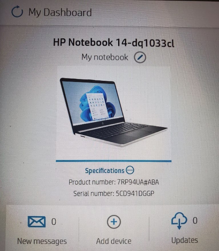 HP Notebook $275