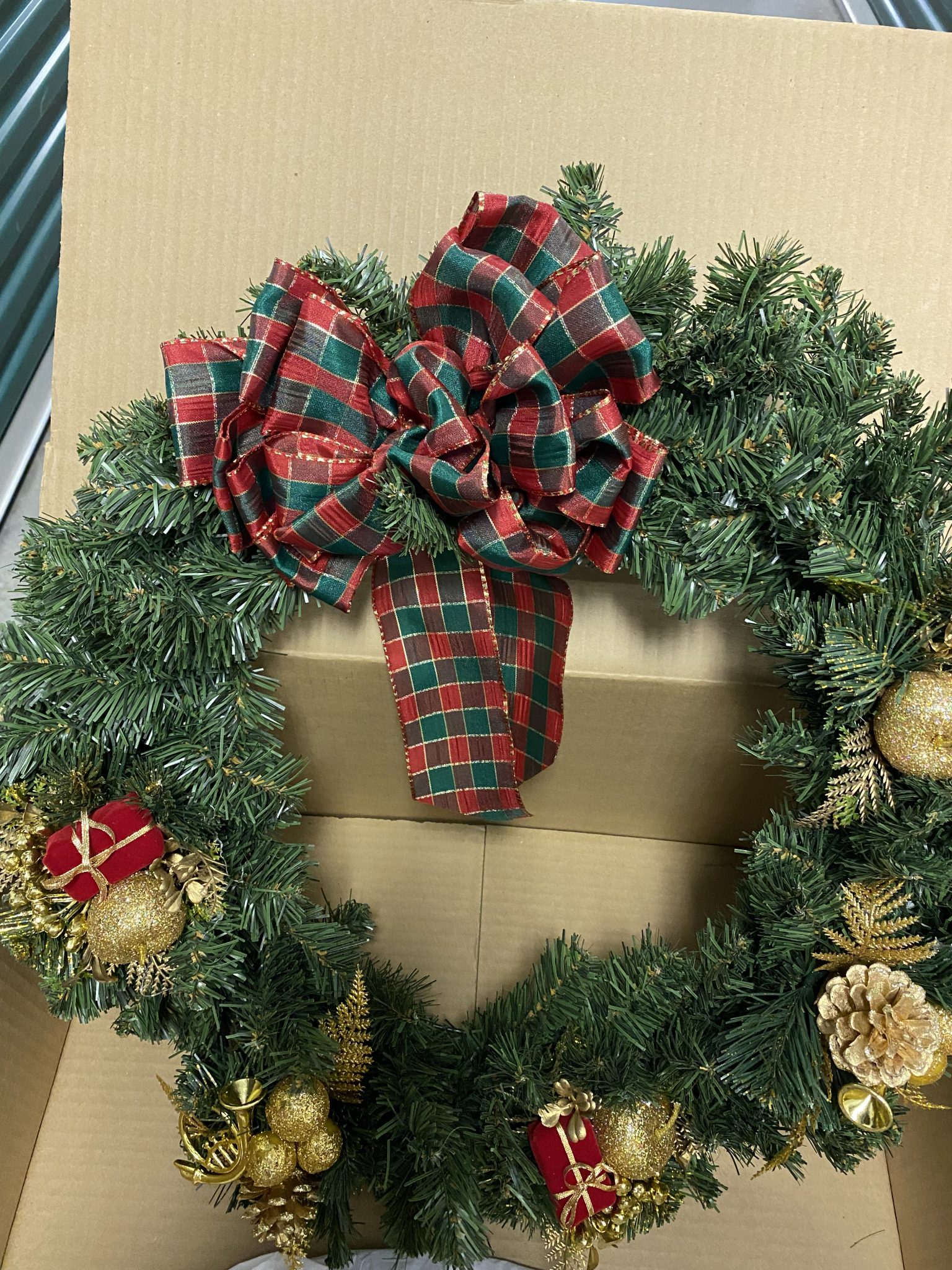 NEW Christmas Wreath and Door hanger