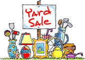 Saturday, June 10 (8 am til 12 noon)–Annual multi-families’ YARD SALE on the campus of Bob Jones University at the Activity Center (large arched-roof bldg near athletic fields)