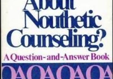 What about nouthetic counseling: A question and answer book – Jay Adams – Vintage